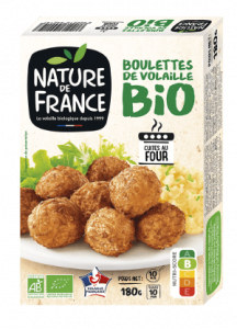 Boulette de volaille bio Le Picoreur