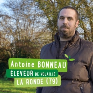 Antoine Bonneau éleveur de opulet bio